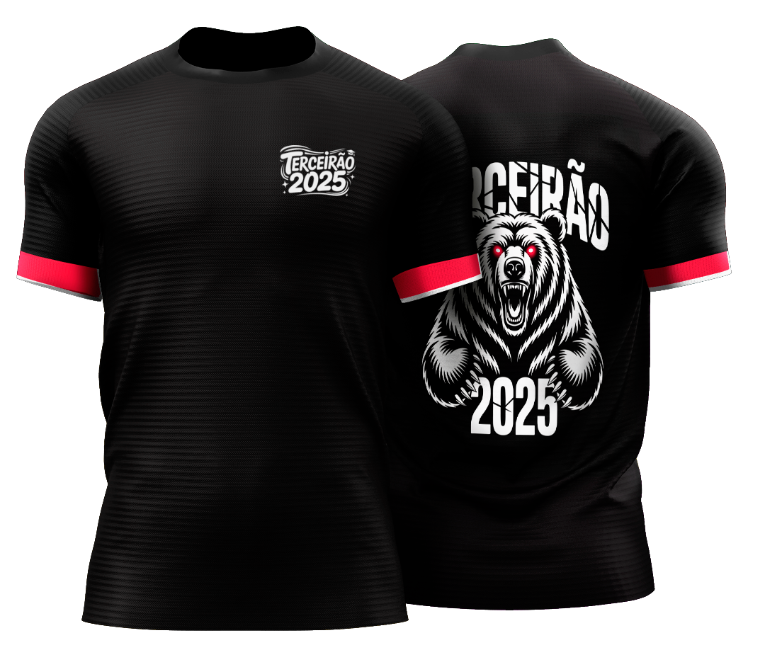 Arte Vetor Camisa Terceirão (Urso)