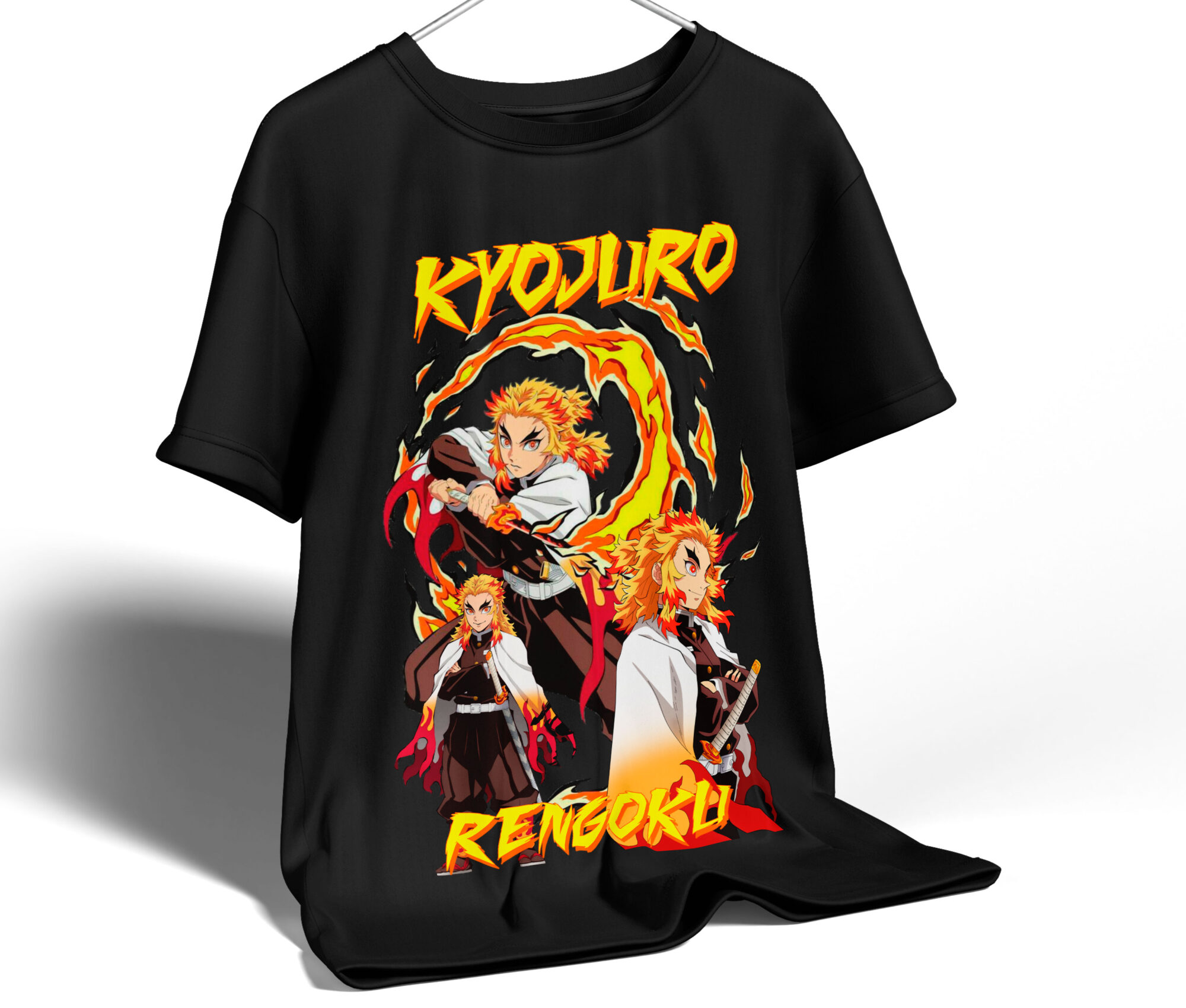 Arte T-Shirt Kyojuro Rengoku