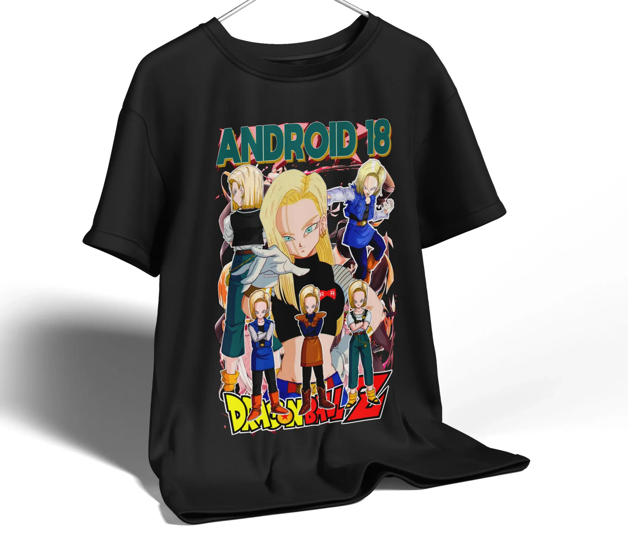 Arte T-Shirt Dragon Ball Z - Android 18