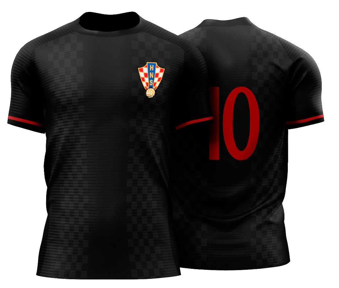 Arte Vetor Camisa Croácia Concept Hyze Design