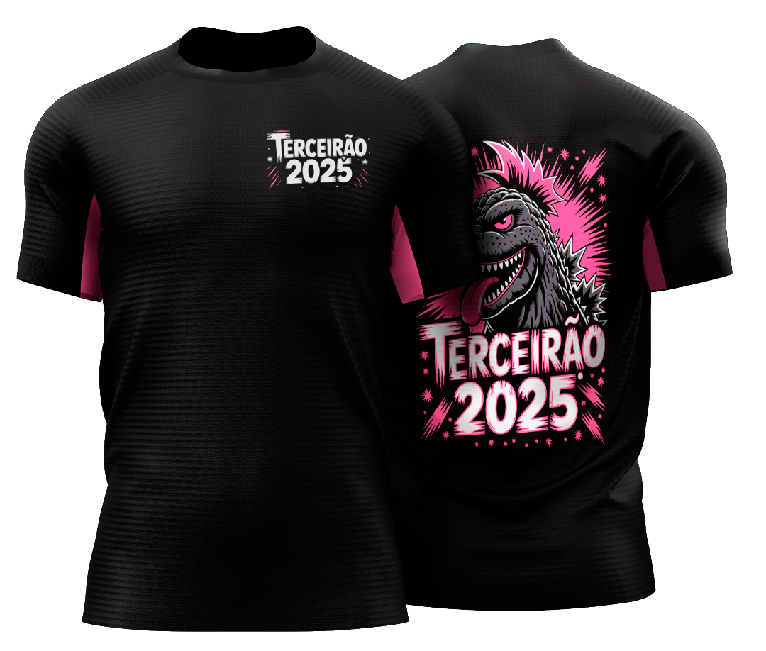 Arte Vetor Camisa Terceirão (Dino)