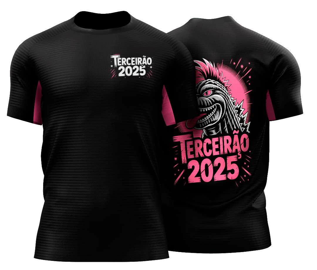 Arte Vetor Camisa Terceirão (Dino)