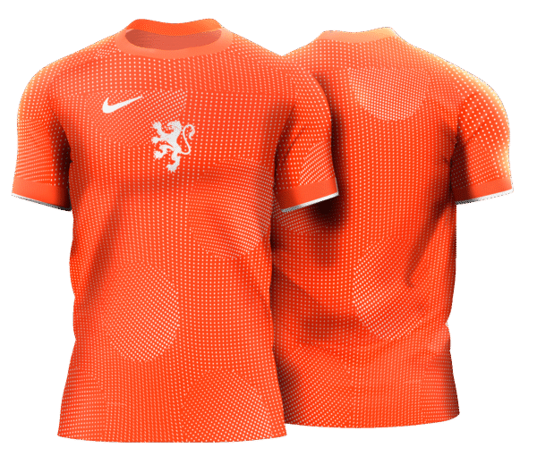 Arte Vetor Camisa Holanda Woman Titular 25/26