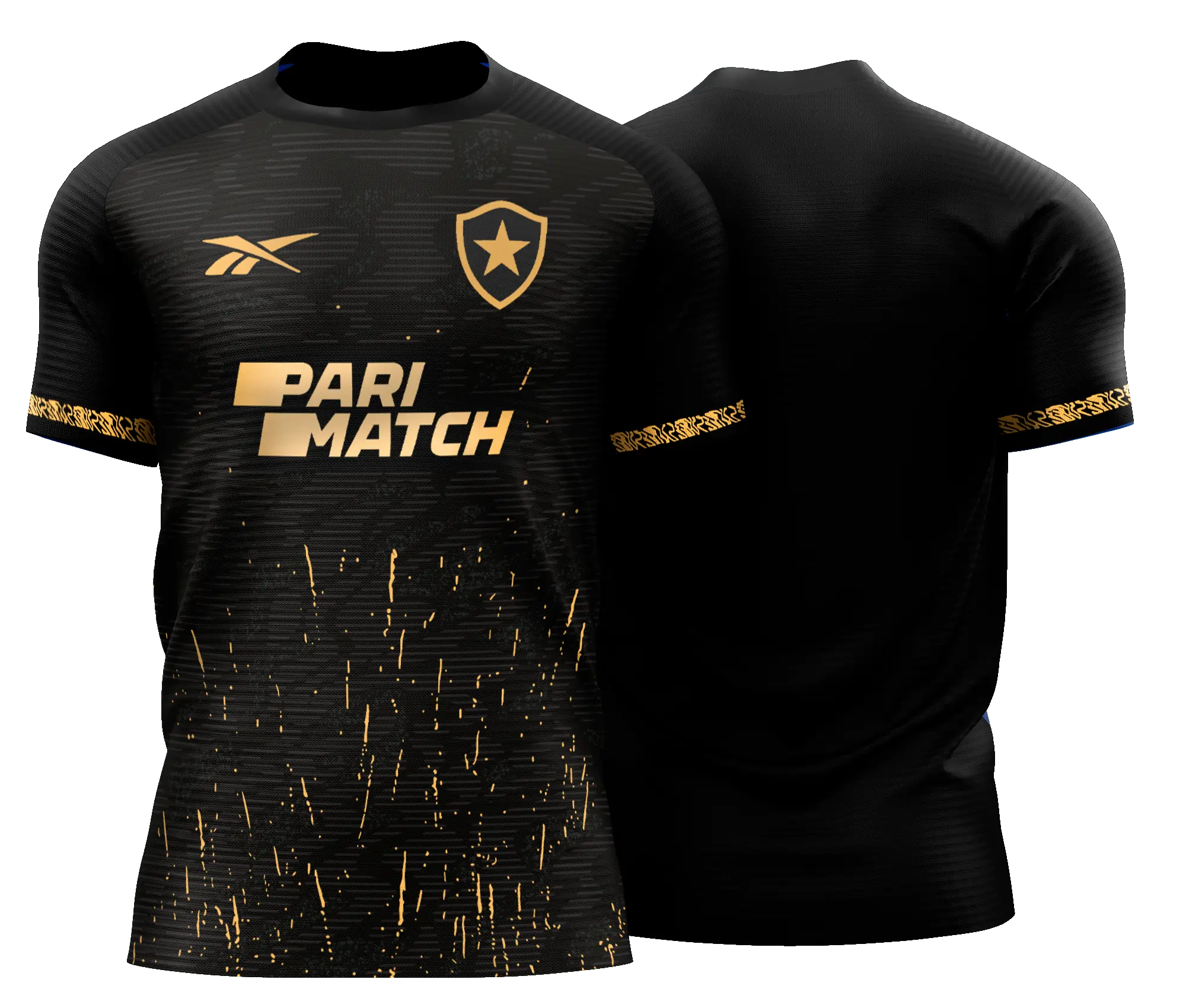 Arte Vetor Camisa Botafogo Reserva 24/25