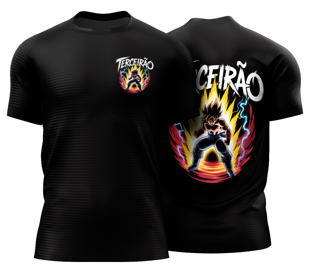 Arte Vetor Camisa Terceirão (Dragon Ball Z Goku)