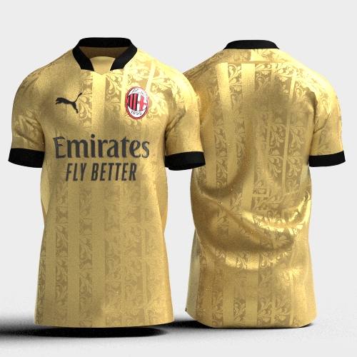 Arte Vetor Camisa AC Milan (Hyze Design)