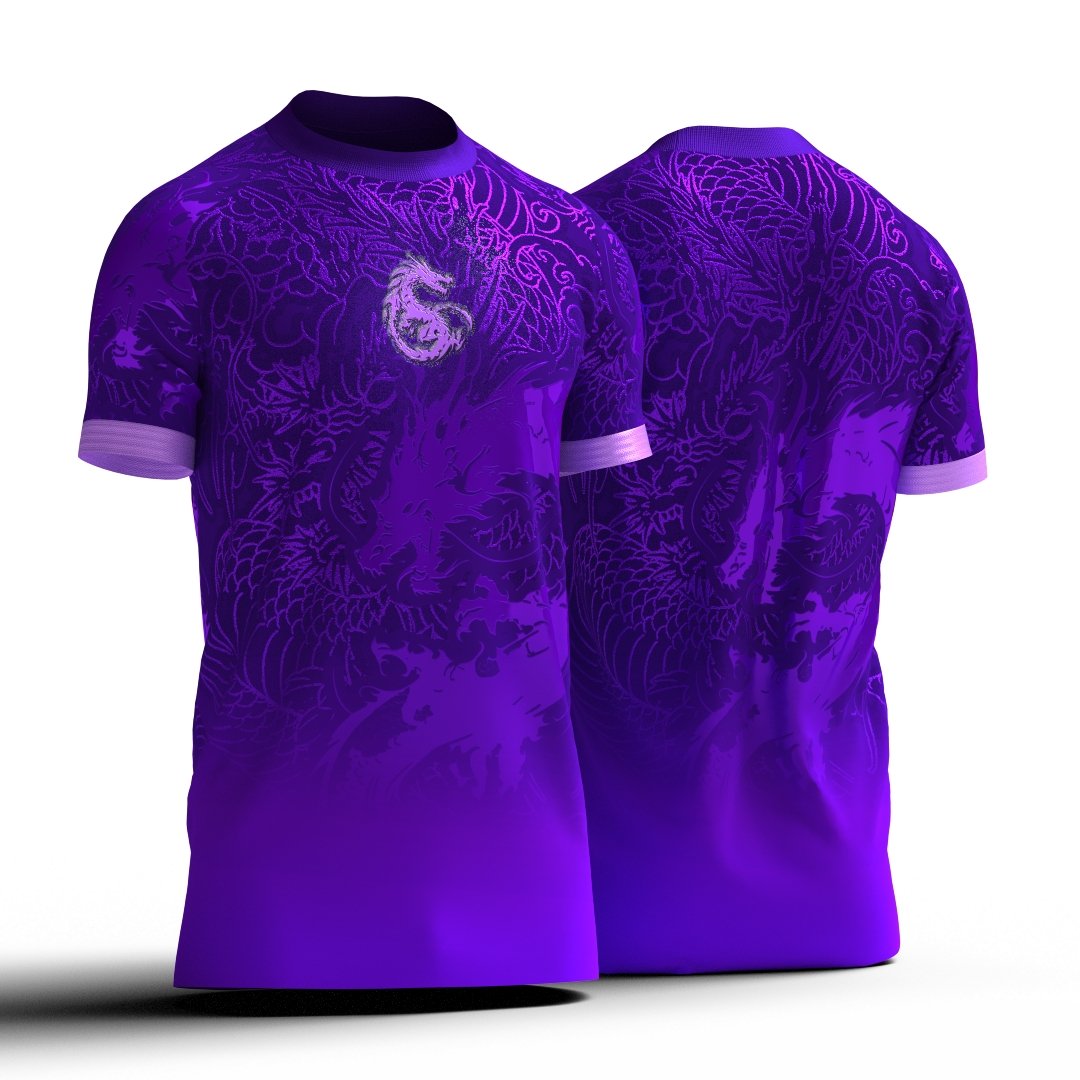 Arte Camisa Interclasse Dragão Roxo