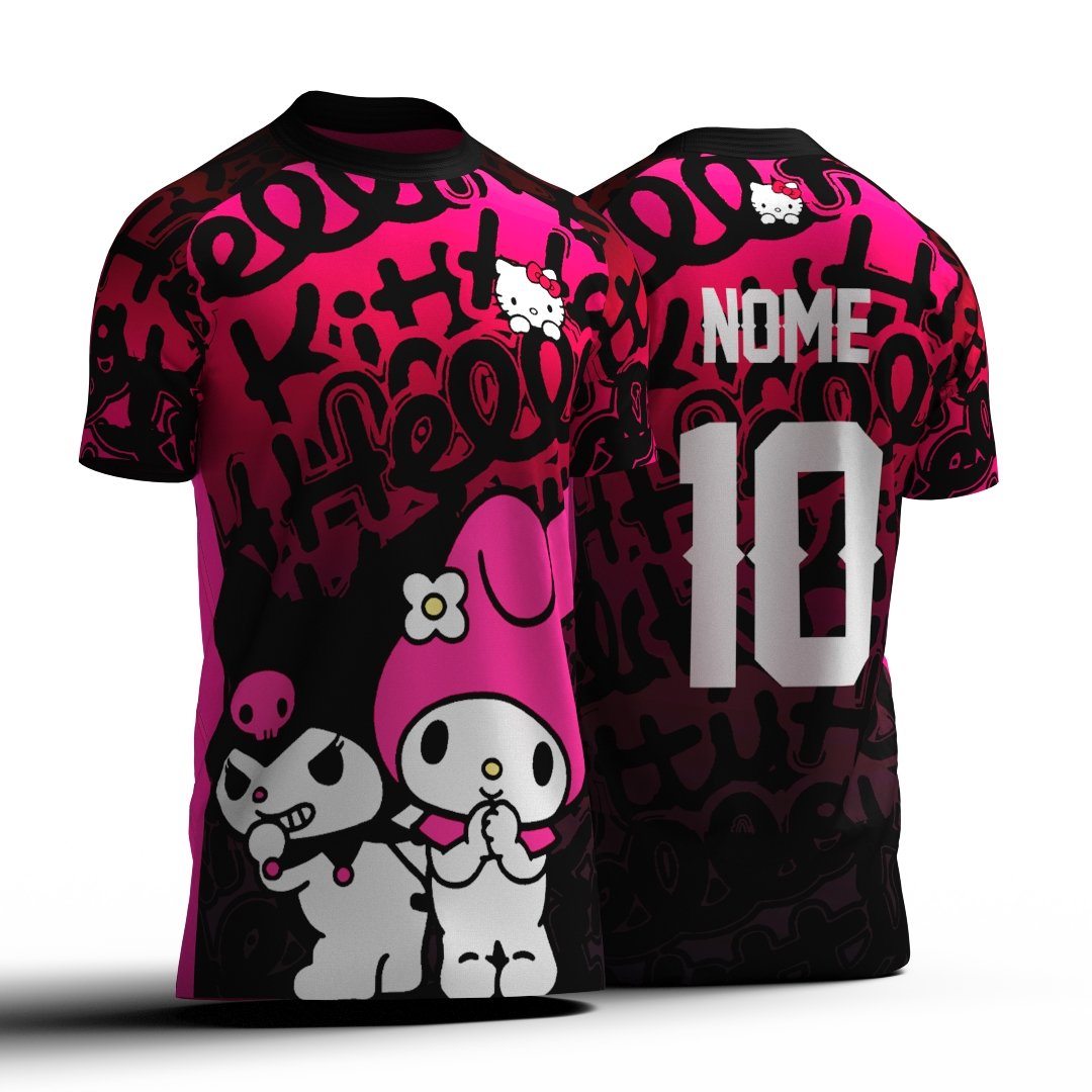 Arte Camisa Interclasse Hello Kitty