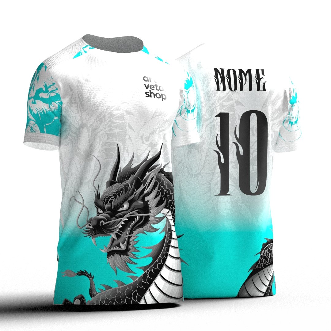 Arte Camisa Interclasse Dragão