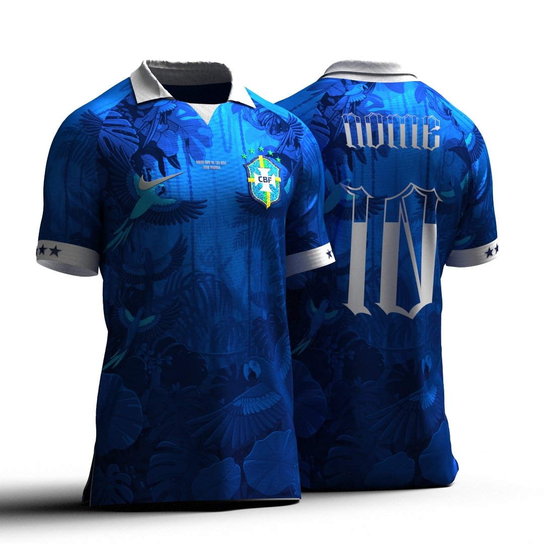 Arte Camisa Brasil Hyze Concept