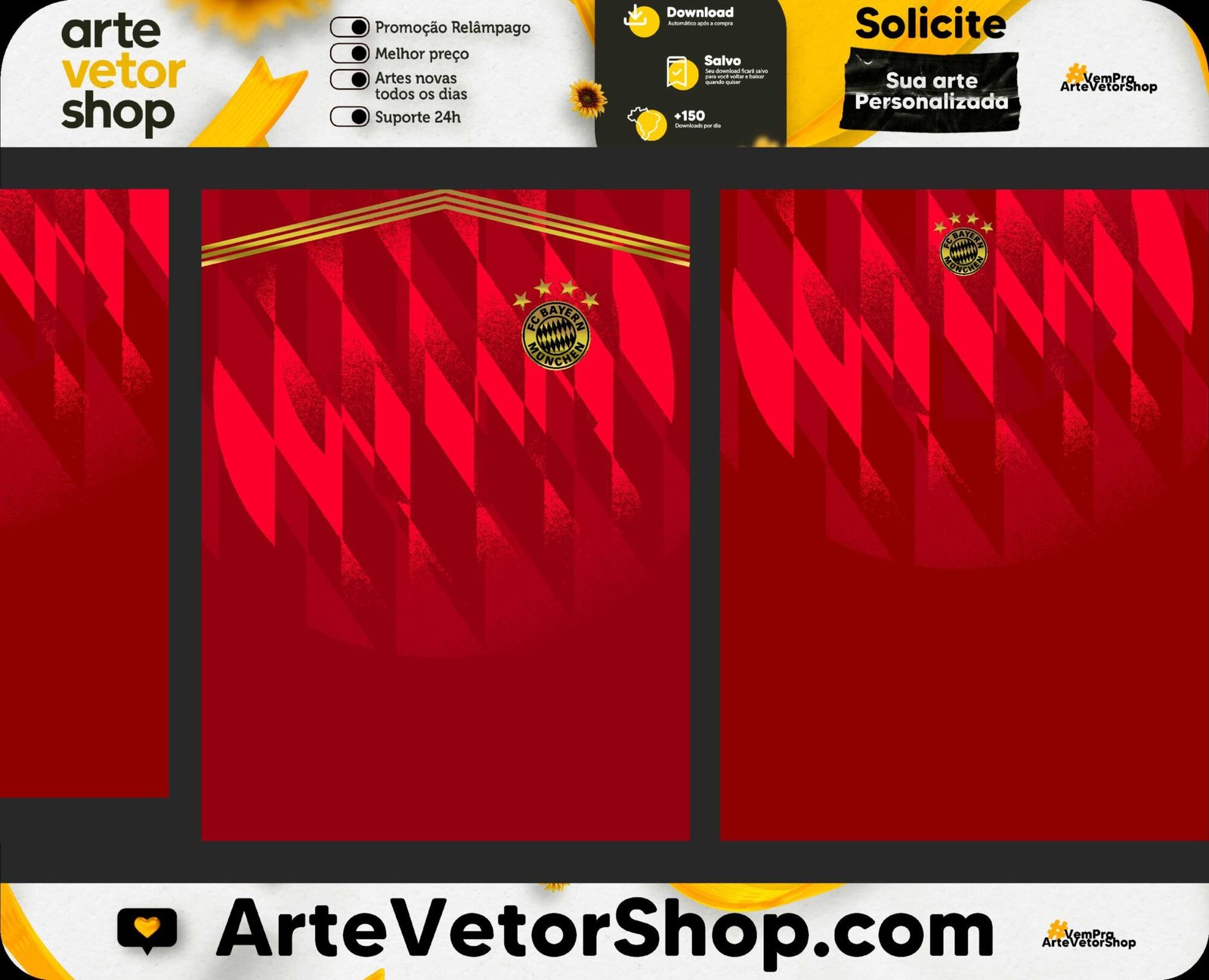 Arte Vetor Bayen de Munchen Hyze Concept