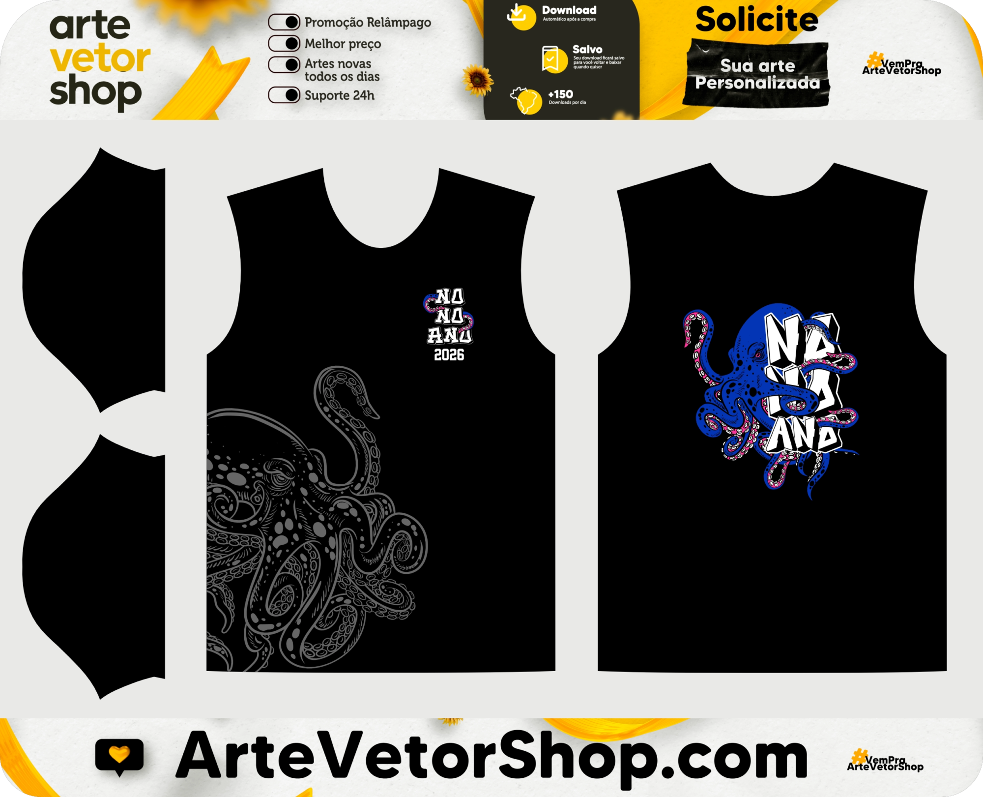 Arte Vetor Camisa Nono Ano Polvo