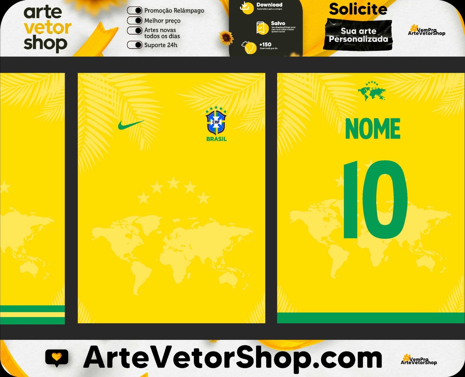 Arte Camisa Brasil Hyze Concept Mapa Mundi