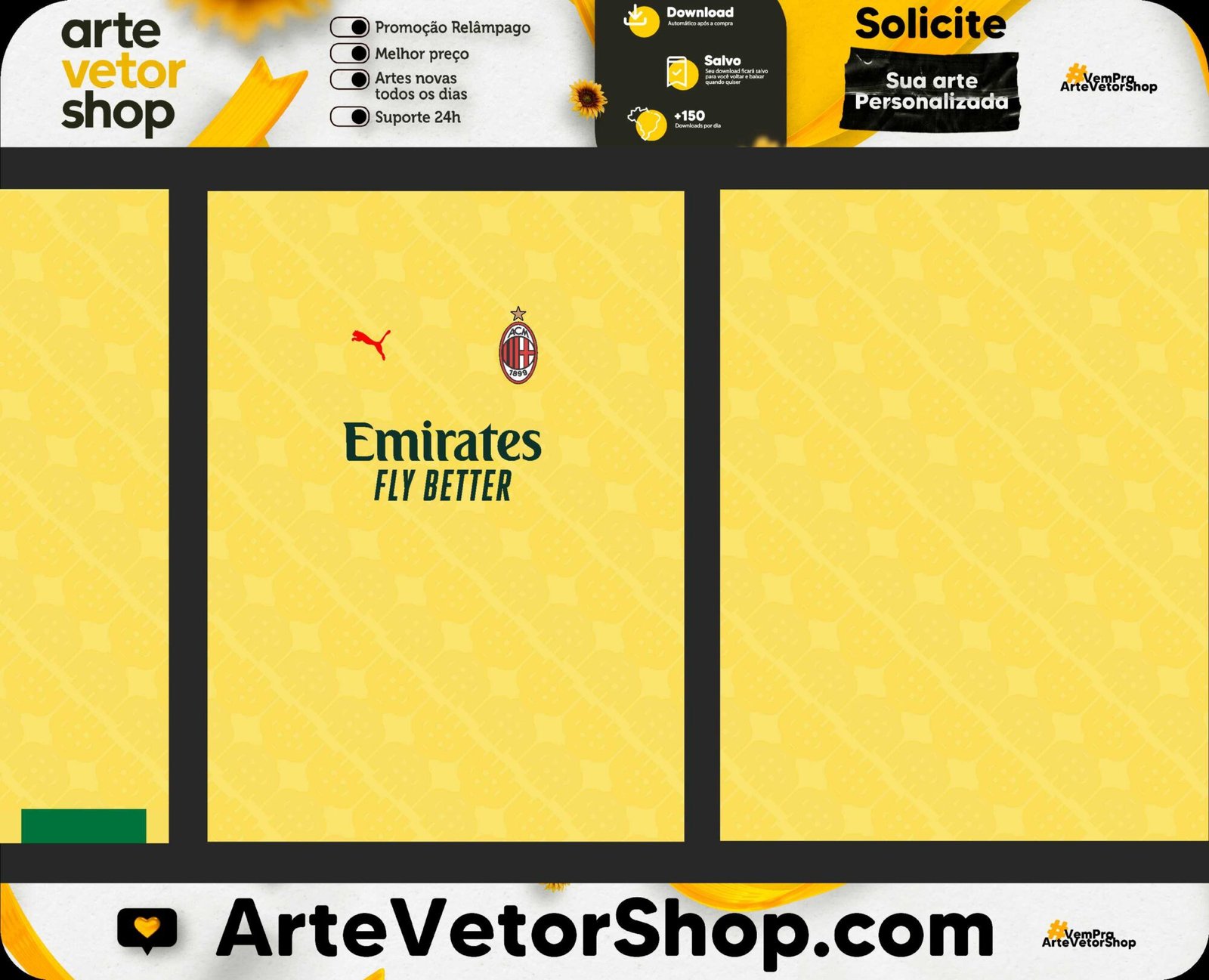 Arte Terceria Camisa AC Milan 26/27
