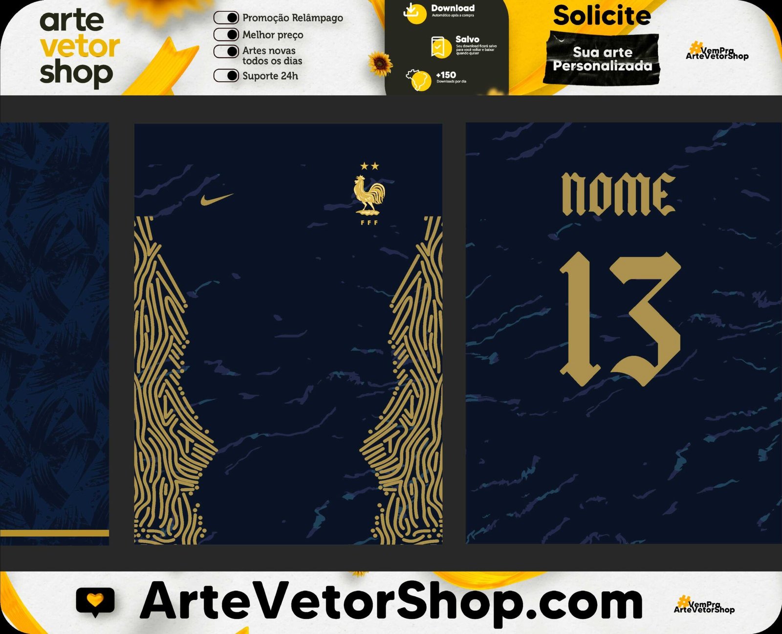 Arte Vetor França Hyze Concept