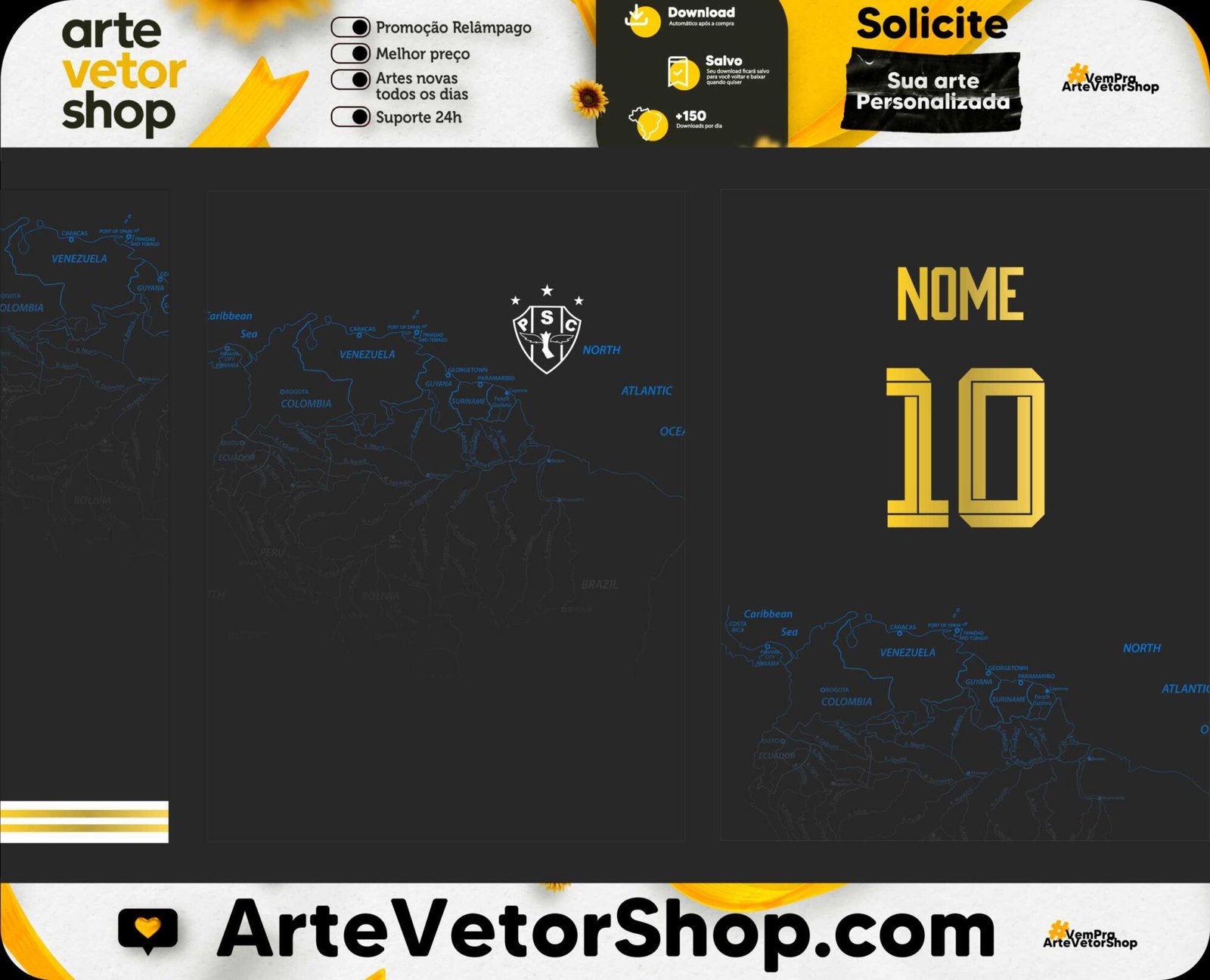 Arte Vetor Paysandu SC Concept