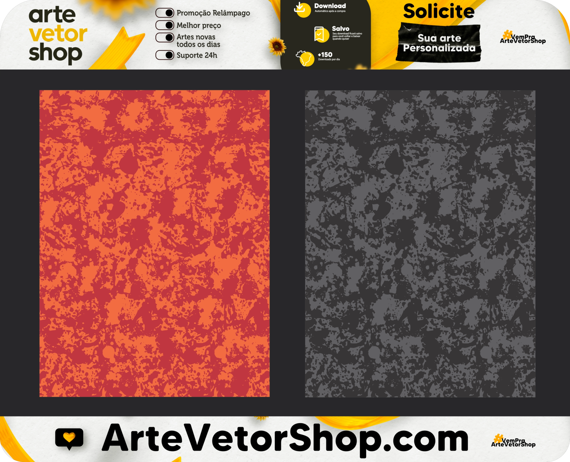 Arte Vetor Textura Camisa