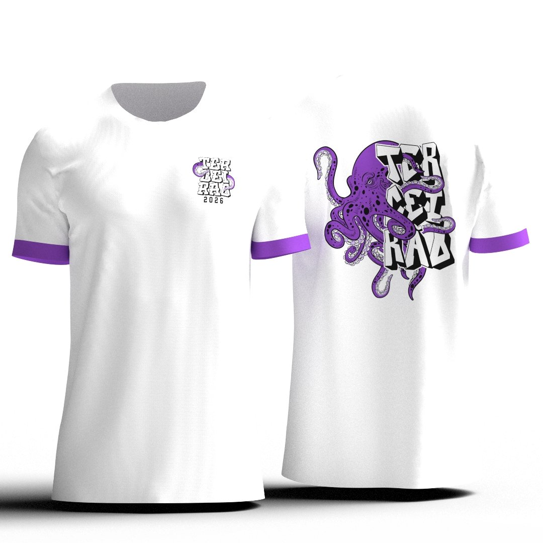 Arte Vetor Camisa Terceirão Polvo