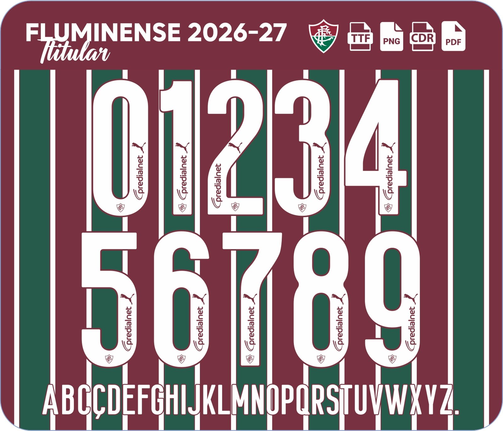 Fonte Titular Fluminense 2026-2027