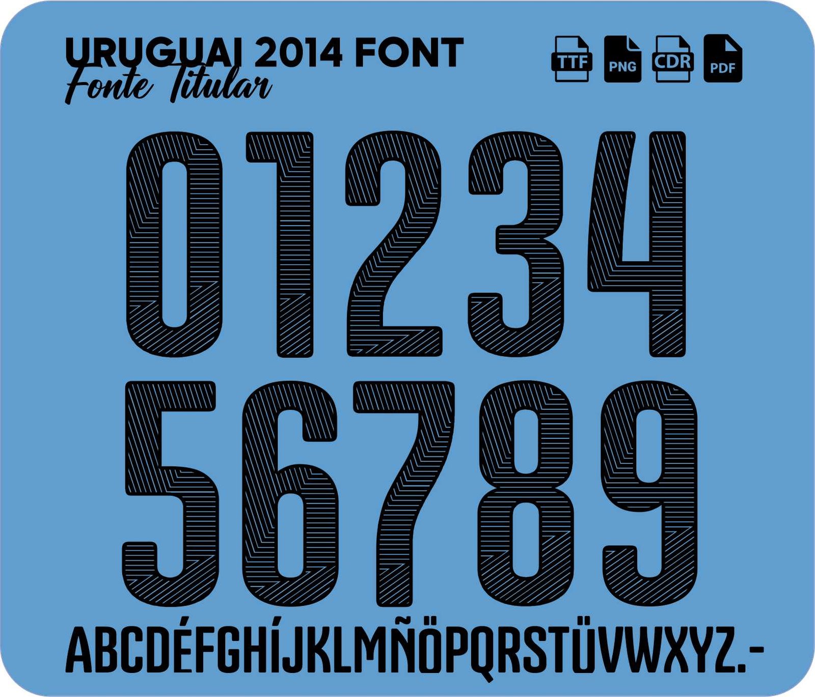 Fonte Uruguai 2014 Fonte Titular