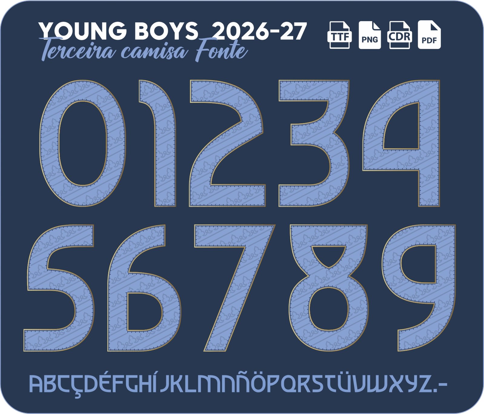 Fonte Young Boys Terceira Camisa Vetor 2026-27