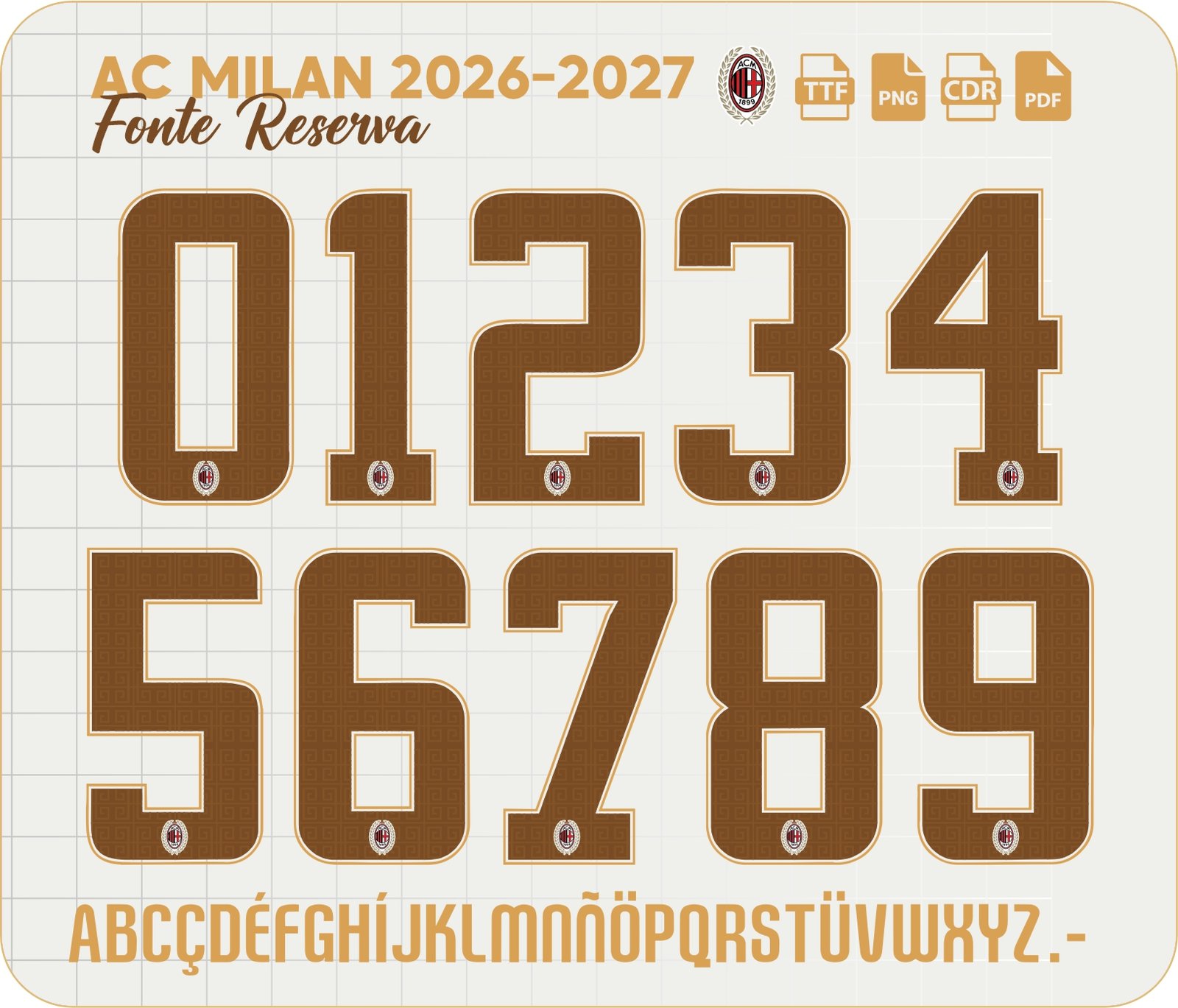 Fonte AC Milan Europa League Reserva 2026-2027