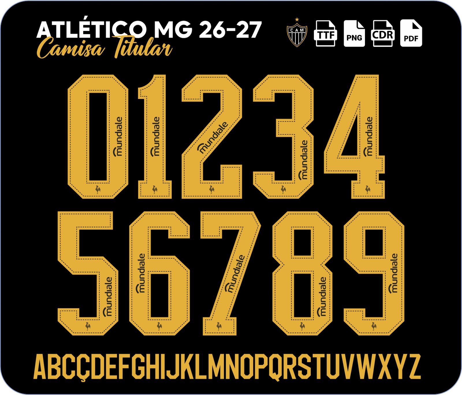 Fonte Atletico Mineiro Titular 2026-2027