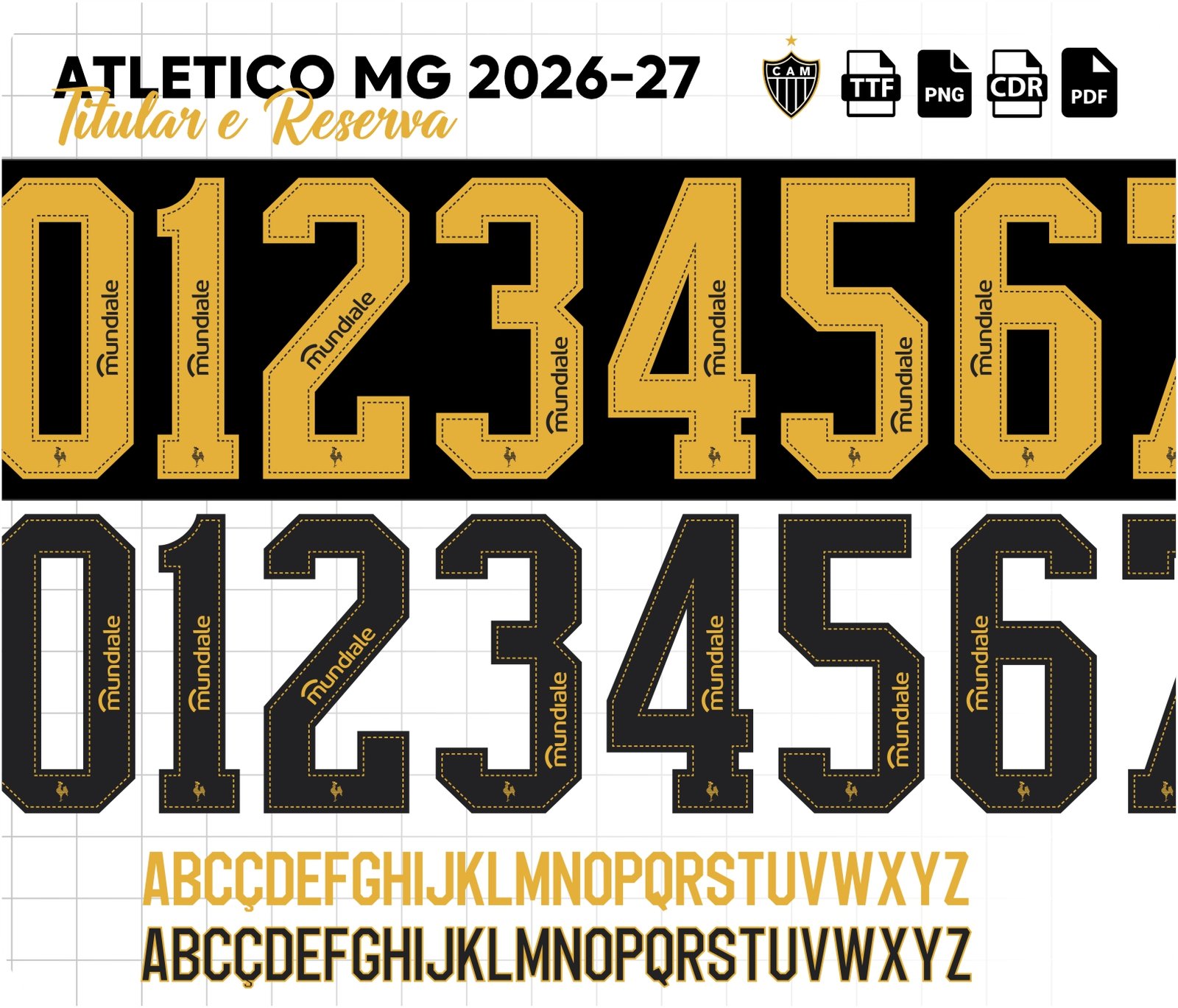 Fonte Atletico Mineiro Titular e Reserva 2026-2027
