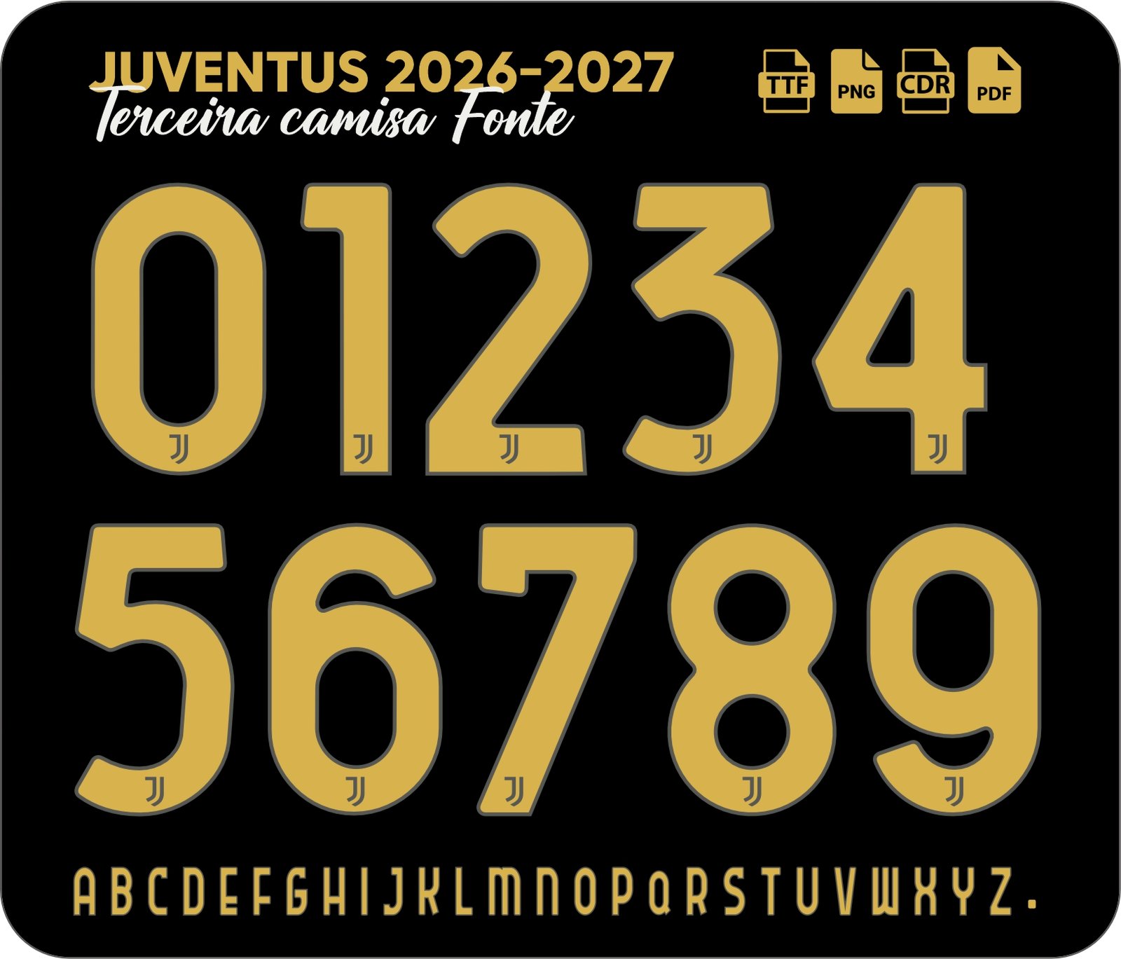 Fonte Juventus Terceira Camisa 2026-2027