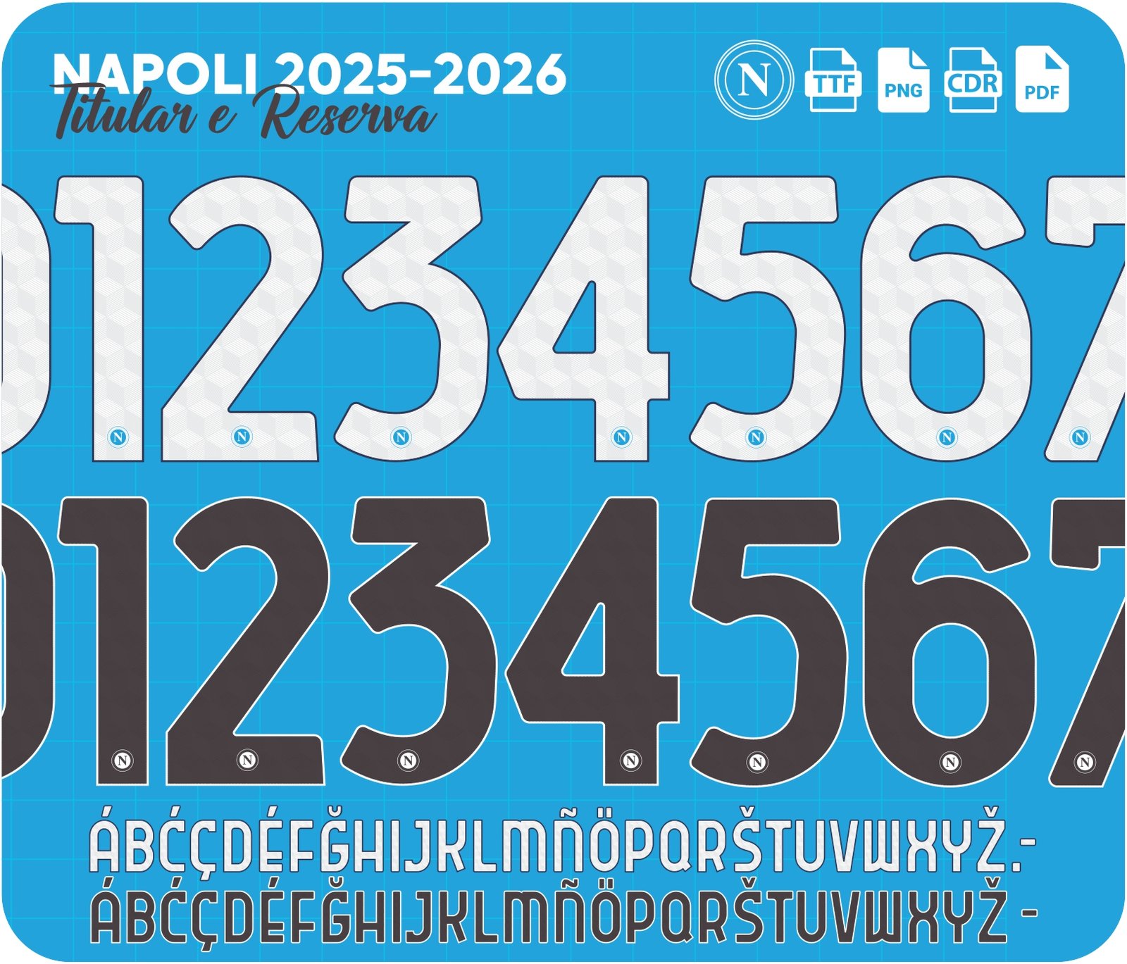 Fonte Napoli Titular e Reserva 2025-2026