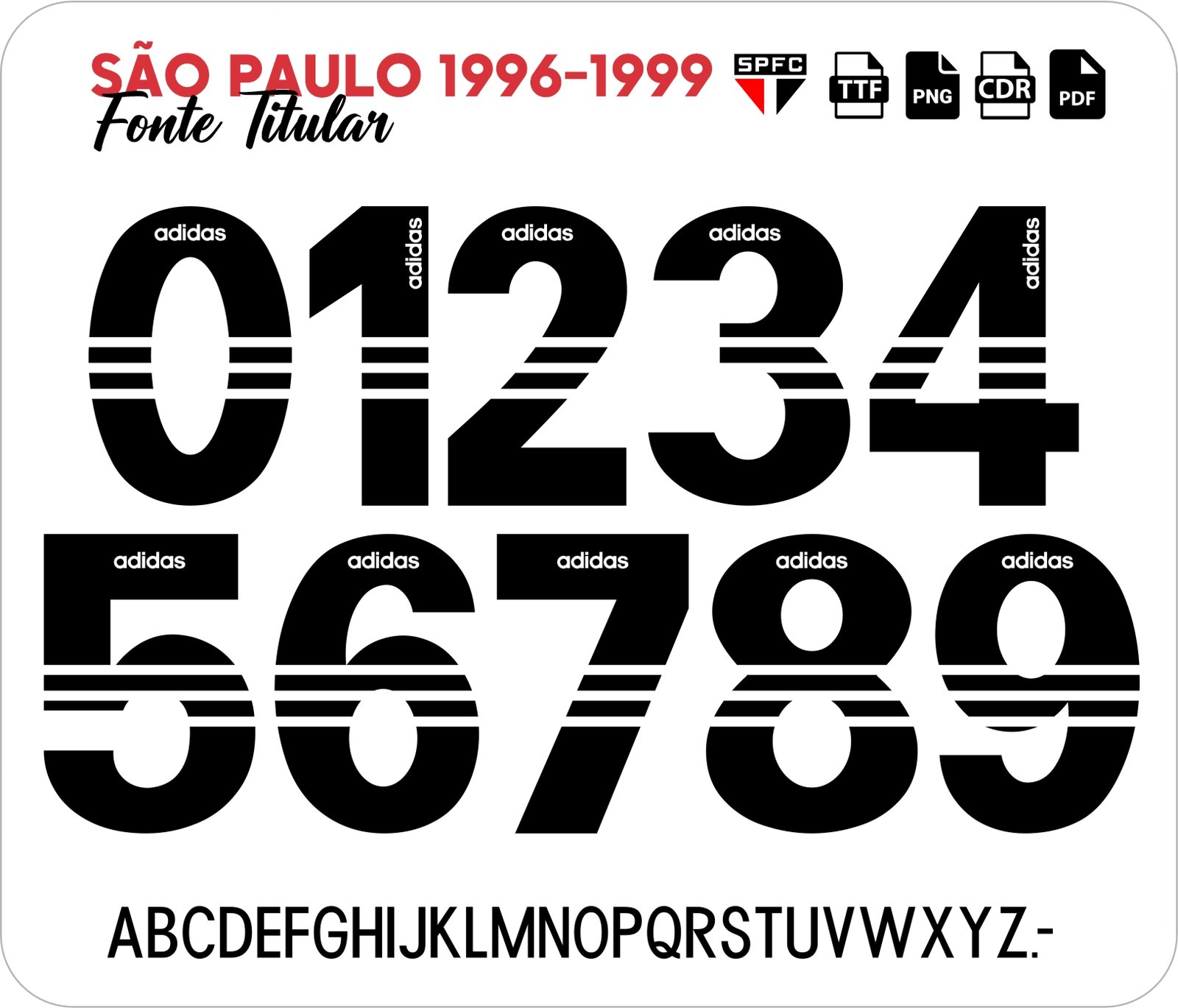 Fonte São Paulo 1996-1997-1998-1999 Titular